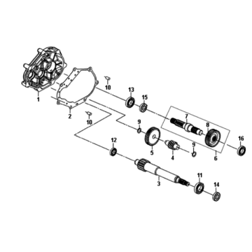 Arbres de transmission Sym Symphony ST E3