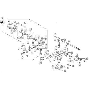 Bras oscillant Kymco MXU 300R