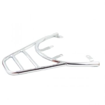 Porte-bagages arrière Piaggio Zip chromé