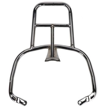 Porte-bagages arrière Vespa Primavera/Sprint chromé Supertec