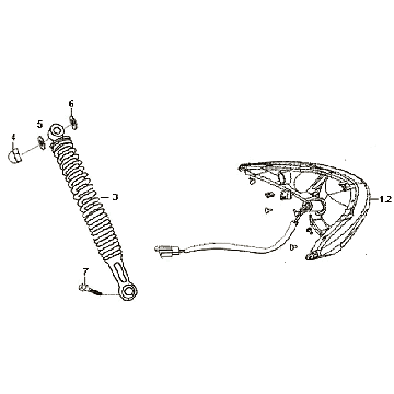 Bonne carrière - Carrière téléscopique Sym Symphony (BK5560) noir