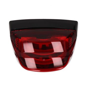 Feu arrière Power 1 LED Tube Vespa LX 50125150/LXV 50125150  fumé/rouge (marquage CE)