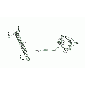 FEU CAREER - CARRIÈRE DE TÉLESCOPE Sym Orbit II Euro 4 gris mat