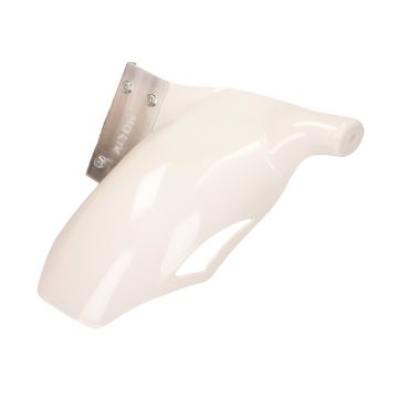 Garde-boue arrière au dessus du pneu Yamaha Aerox MKX blanc