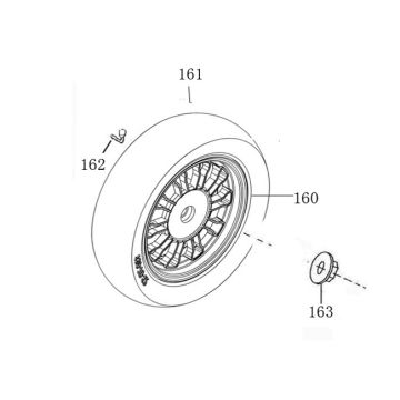 Roue arrière BTC Ceo