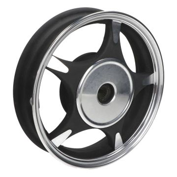 Roue arrière Chine rétro noir/argent original