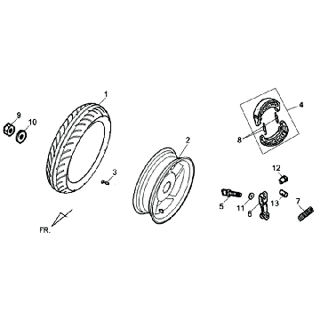 Sym Jet 4 (R086) route Bequille Central