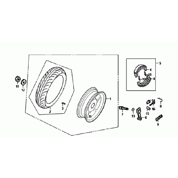 SYM Orbit II EURO 4 GRIS MAT
