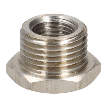 Adaptateur réduction BGM Pro M18x1,5/M12x1,25 sonde lambda acier inoxydable pour Vespa GTS, GTV 125-300cc Euro5