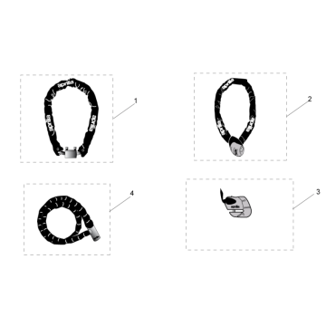 Serrure antivol Aprilia SR 50 H2O ie+carb 2004-2009
