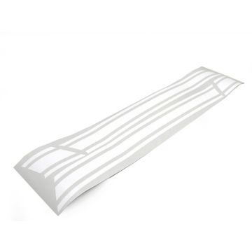 Autocollant pour panneau latéral Lambretta DL,GP blanc