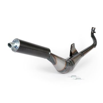 Pot d'échappement Simonini Calibrata collecteur 28mm Piaggio Ciao, Bravo, Boxer, Si