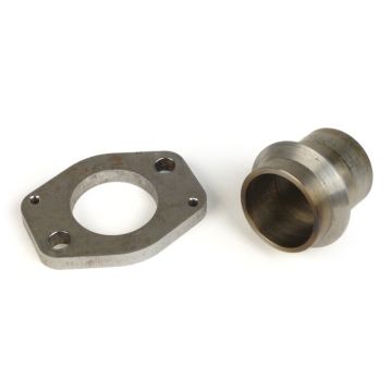 Adaptateur d'échappement BGM Vespa T5 125cc (bride/connecteur d'échappement complet à utiliser avec les systèmes d'échappement PX80, PX125, PX150 sur moteurs T5)