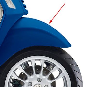 Garde boue avant Vespa Sprint bleu azzurro 261/a original 67364400dq