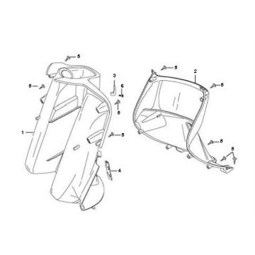 Protège-jambes Benzhou City Star 4 temps