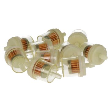Filtre à essence universel 6 mm tuyau rond Gy6 (10 pcs)