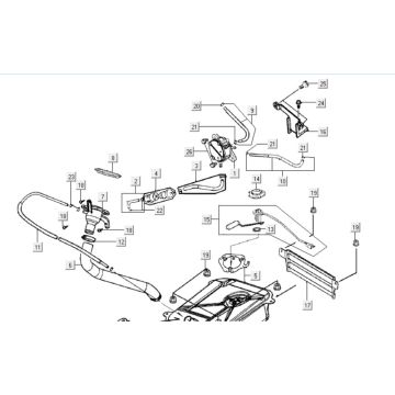 Réservoir de carburant Kymco Grand Dink 250cc