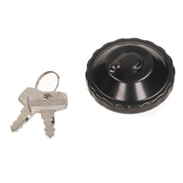 Bouchon de réservoir de carburant+antivol camino/maxi/puch/tomos black DMP