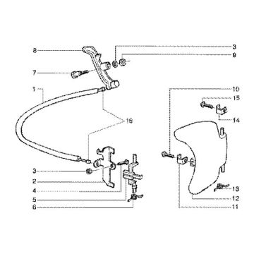 Capot d'essence Gilera Runner 180cc FXR 2 temps
