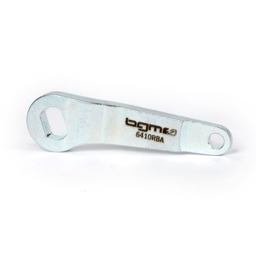 Bras de frein arrière/clé argent BGM Original, version longue (longueur=83mm Vespa PX200,Rally200,Vespa Largeframe PX80,PX125,PX150,GL150,GT125/GTR125,TS125,Sprint 150,Rally180,VNA,VNB,VBA,VBB,Super (VNC /VBC) écran large V11-15, V30-33, VB1T, GS150