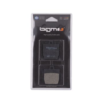 Plaquettes de frein BGM 45,6x52,5mm MBK Nitro 50cc 1997(a),Stunt 50cc 2000(v),Yamaha Aerox 50cc 1997(a),Slider 50cc 1999(v),Aerox (R) Q 50cc 1998(a)