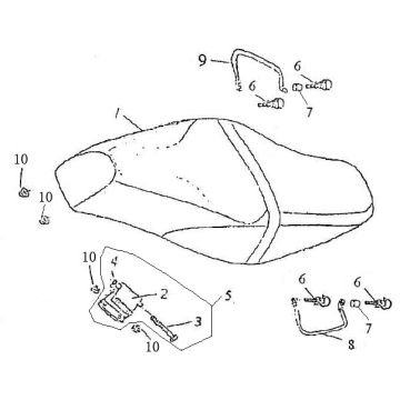 Selle Selleseat Vom Bella rose