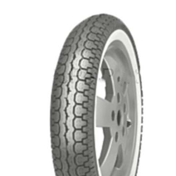 Pneu 3.50-10 Mitas B14 white wall TT 51J