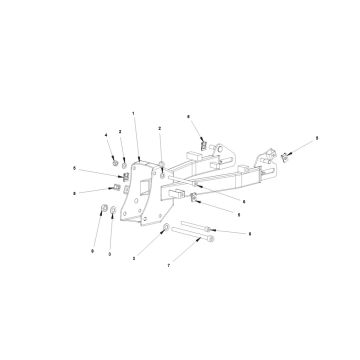 Bras oscillant Bye-Bike-Bye Bike Achtervork