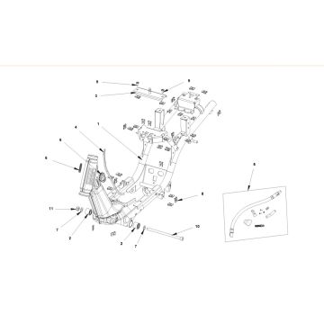 Cadre Bye-Bike-Bye-Bike Frame