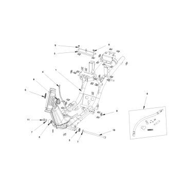 Cadre Bye-Bike-Bye Bike Frame