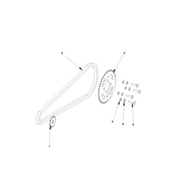 Pignon Bye-Bike-Bye Bike Tandwiel