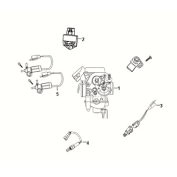 Carburateur Sym Fiddle III 50 E3