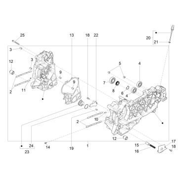 Carter Piaggio MP3 300 i E4 LT BUSINESS - SPORT NOABS-ABS 2016 - 2018 (EMEA)