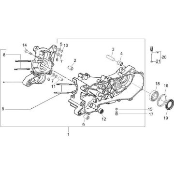 Carter Vespa Primavera 50 2T AC