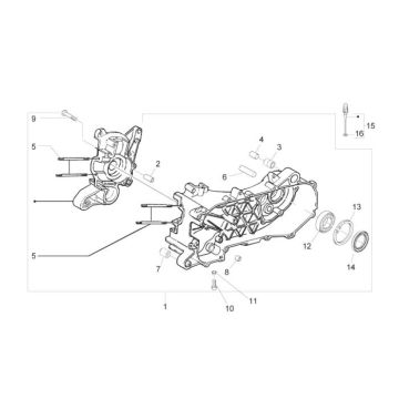 Carter Piaggio Zip 2000 50 2T AC