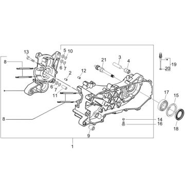 Carter Piaggio Fly 50 2T AC