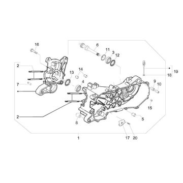 Carter Piaggio Fly 50 4T AC