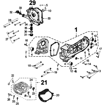 Carter Peugeot Kisbee original euro4 à partir de 2018