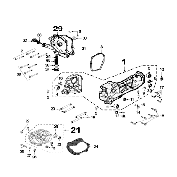 Carter Peugeot V-clic gris argent