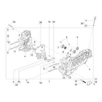 Carter Piaggio Beverly 300 HPE 4V ABS Euro 5 2021-2022