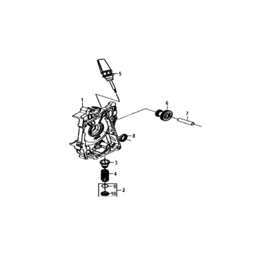 Carter moteur Sym Jet 14