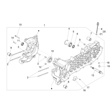 Carter Vespa Sprint 50 4T IGET 3V AC Euro 5