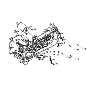 Carter gauche Sym Symphony ST 200I