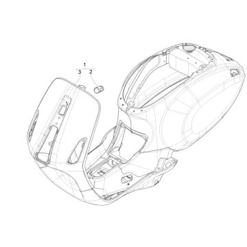 Cadre Vespa Sprint 125 3V ie ABS