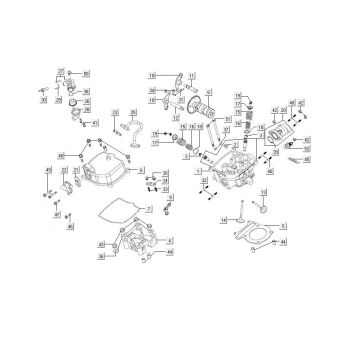 Cylindre Kymco MXU 300