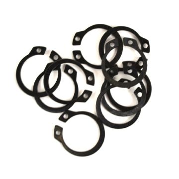 Circlip/anneau de direction/ressort de retenue externe 19mm (10 pièces)