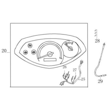 Cockpit-Teller AGM SP50 plat anthracite