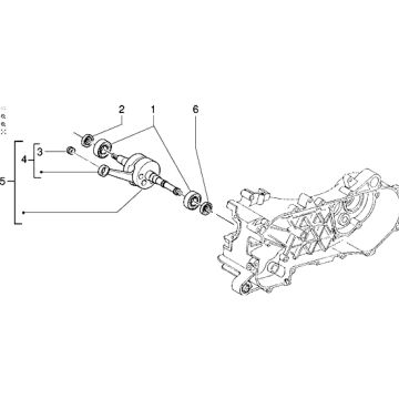 Vilebrequin Piaggio Zip RST