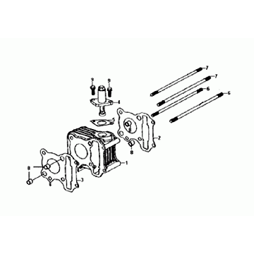 JOINT DE POCHETTE/JOINT DE POCHETTE/JOINT DE PIED Sym Orbit II Euro 4 gris mat