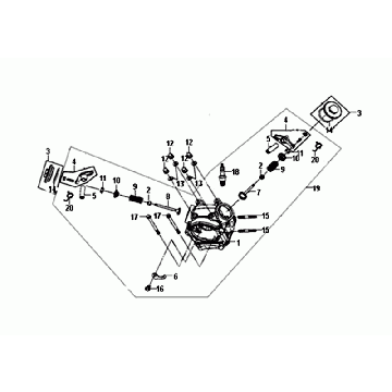 Classe Kpl Sym Fiddle III Euro 4